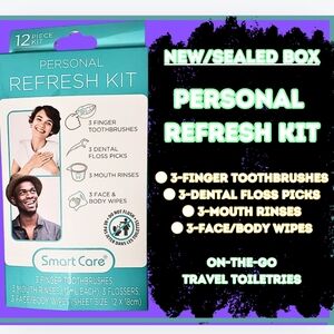 🌈 NEW / PERSONAL REFRESH KIT / 12 PIECES/TRAVEL /TOILETRIES